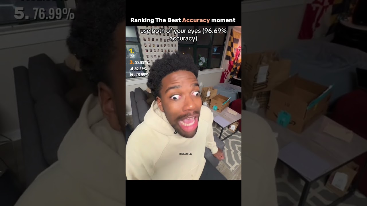 Ranking the best accuracy moments  | #accuracy  #ranking #moments