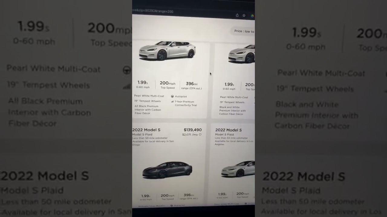 Tesla’s *Extensive Inventory