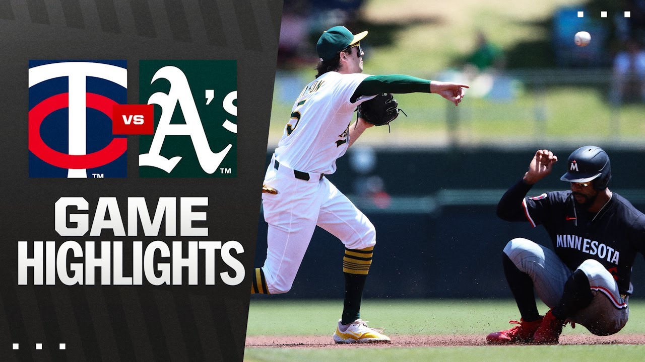 Twins vs. A's Game Highlights (6/5/25) | MLB Highlights