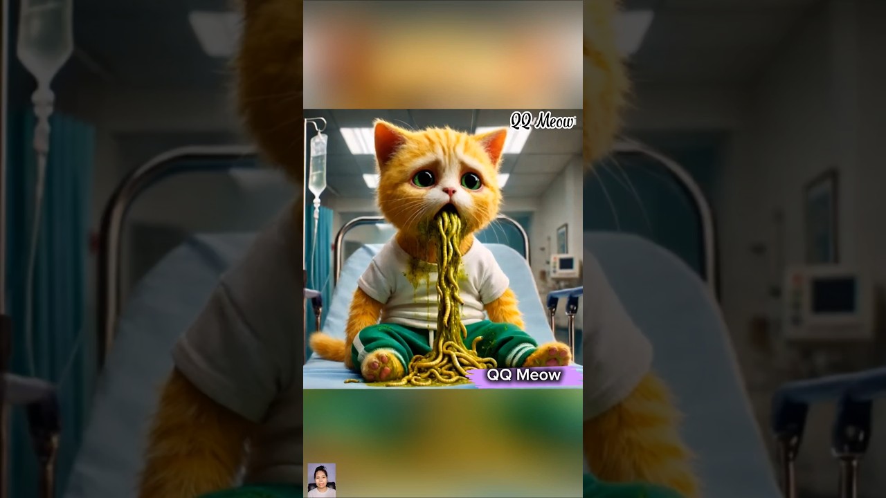 Kitten receives a gift from a stranger and the truth is surprising.?#worm epidemic# cat#story