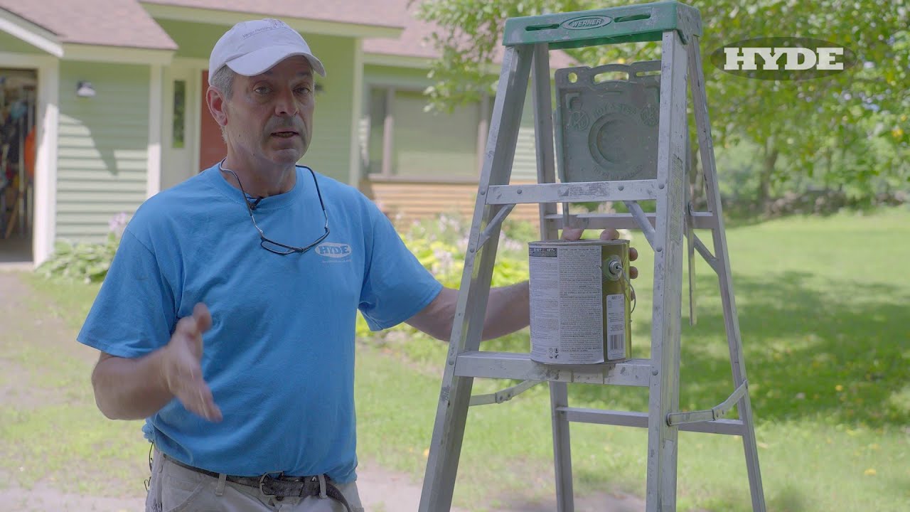 What's the best temperature for painting outside?  (Pro tips from Hyde Tools.)