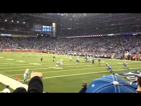 Last play of Colts vs Lions game