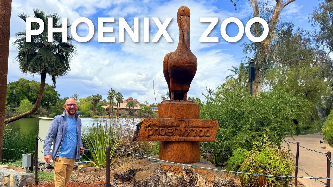 Phoenix Zoo Full Tour 2025 | Best Things to Do in Phoenix, Arizona