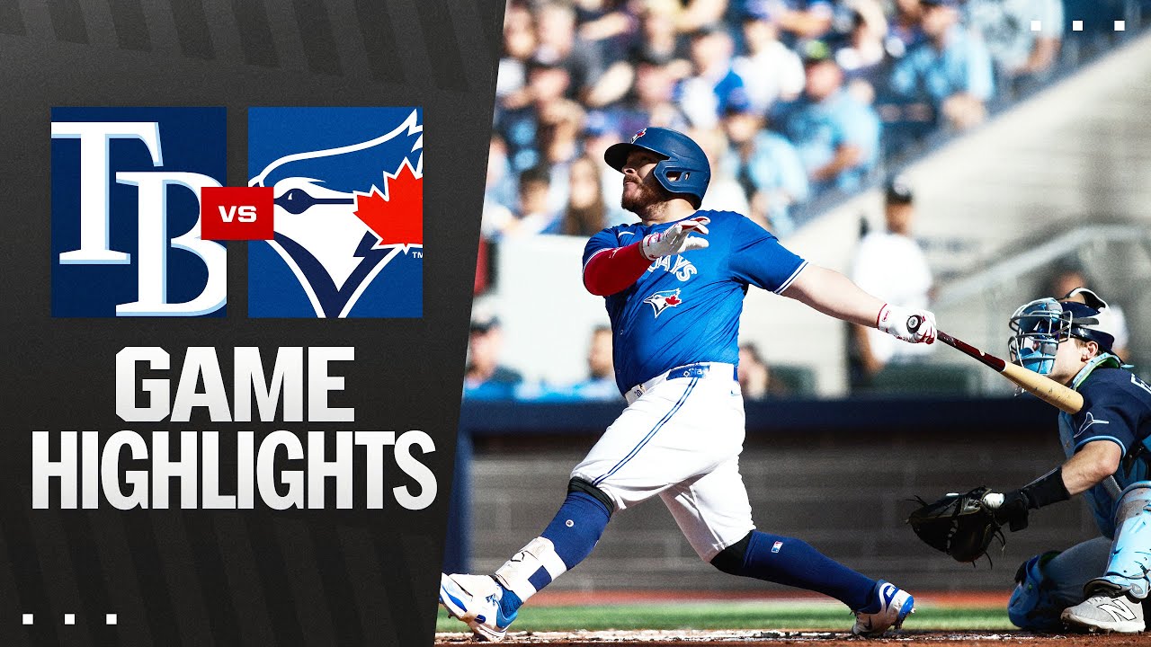 Rays vs. Blue Jays Game Highlights (9/28/25) | MLB Highlights