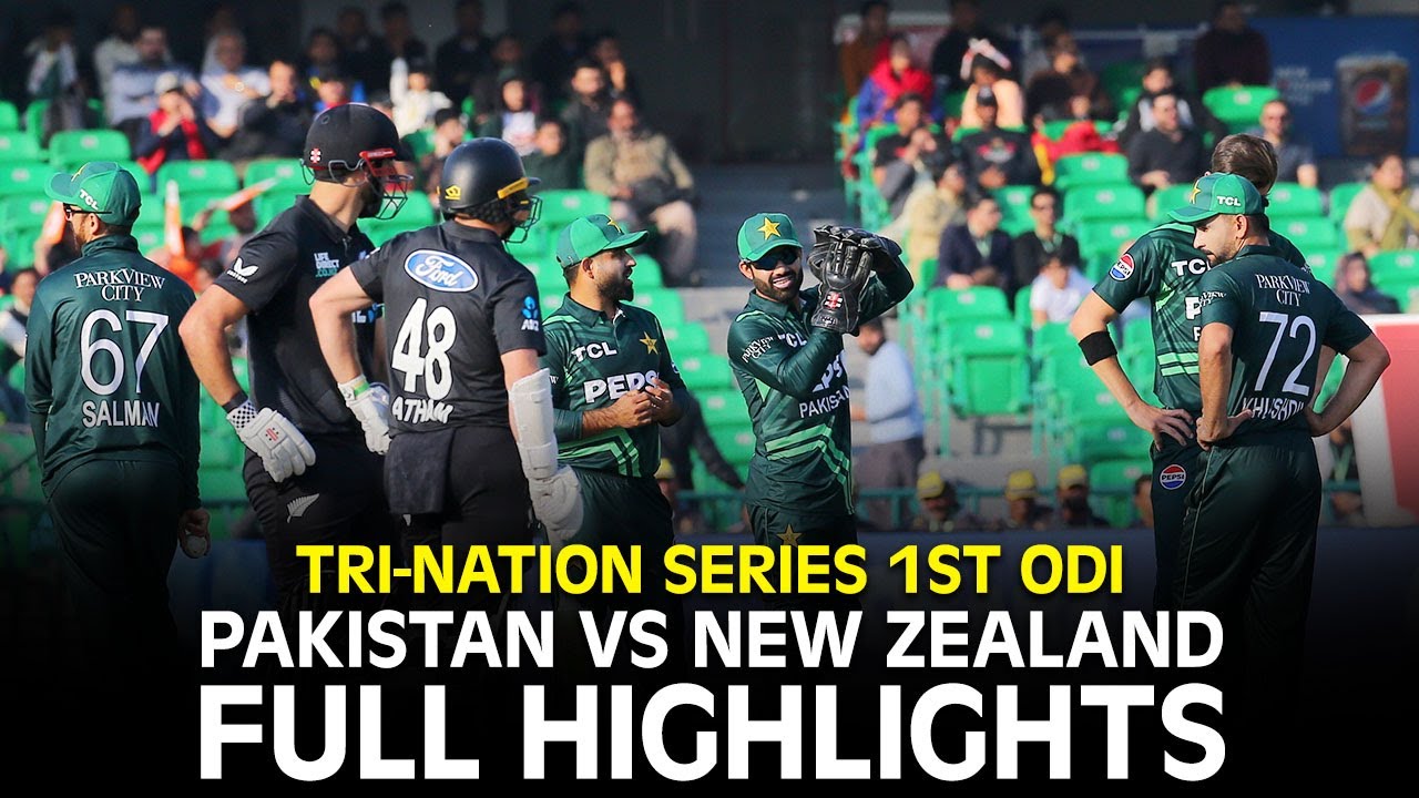 Full Highlights | Pakistan vs New Zealand | Tri-Nation Series 2025 | PCB | M3J1K