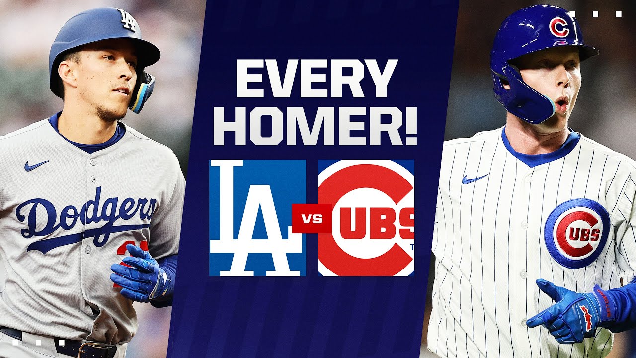 "What did we do to deserve this classic?" Cubs and Dodgers combine for 6 homers in 11-10 THRILLER!