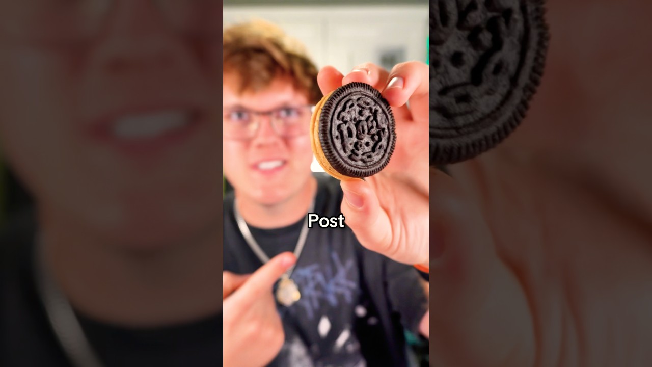 Trying Post Malone Flavored Oreos