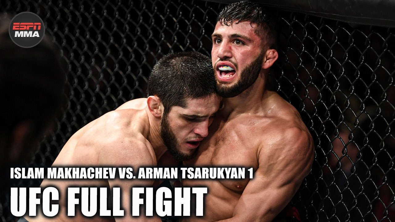 Islam Makhachev vs. Arman Tsarukyan 1 FULL FIGHT [UFC Russia - April 20, 2019] | ESPN MMA