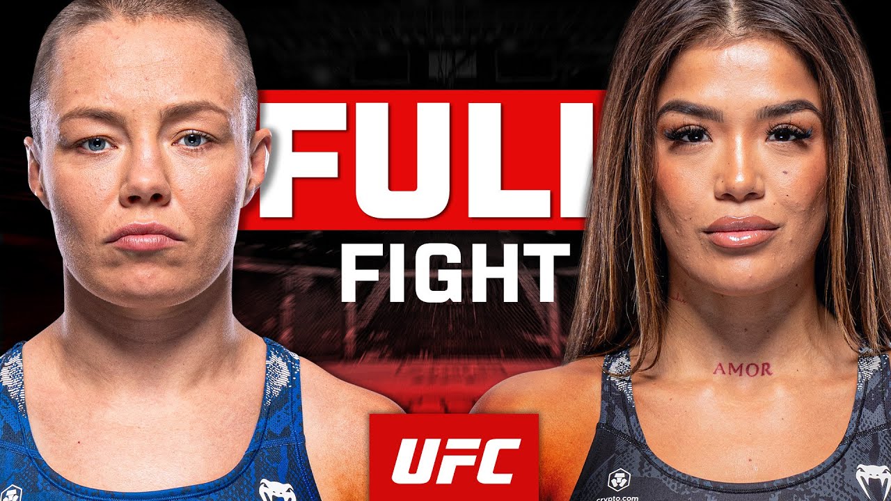 UFCEdmonton: Pelea Completa Rose Namajunas deslumbró contra Tracy Cortez