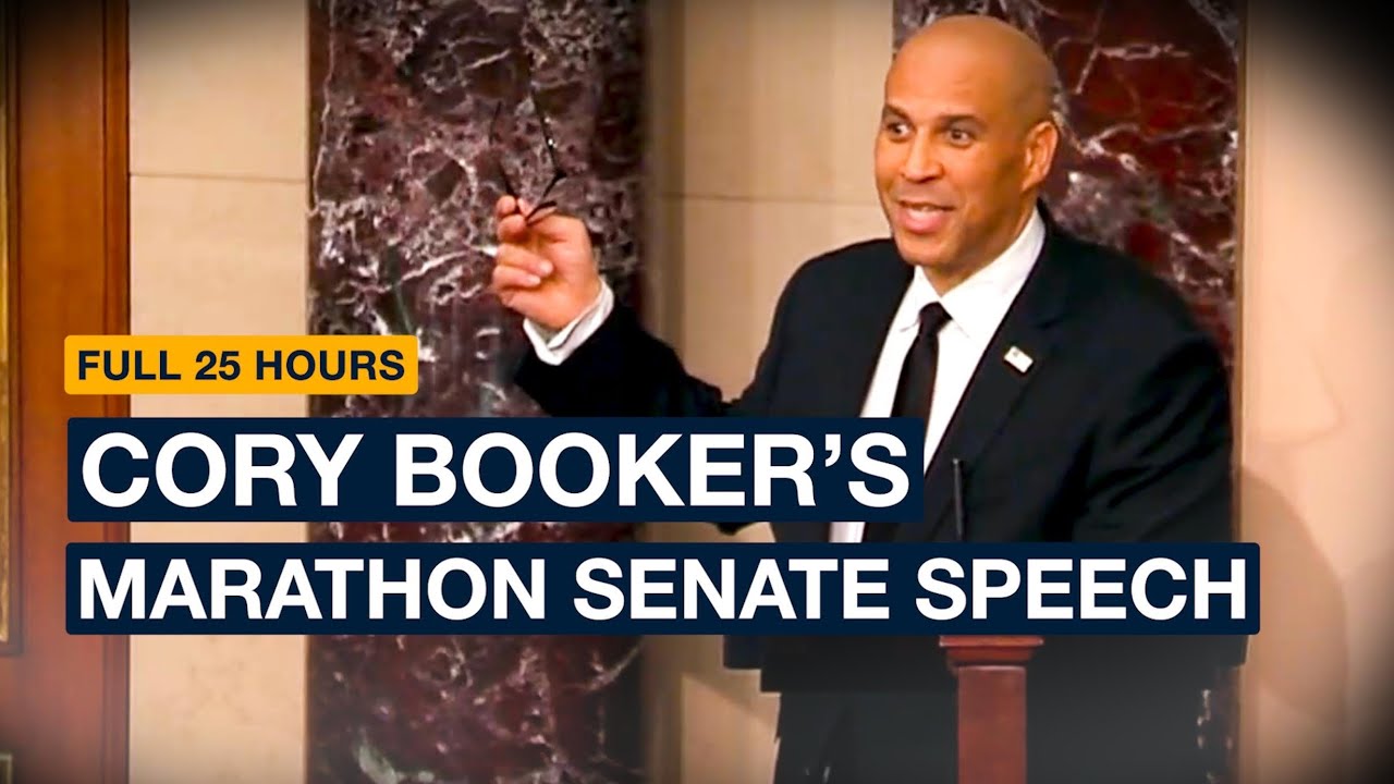 Cory Booker’s Marathon Floor Speech | Longest in Senate History on Trump & America’s Moral Moment
