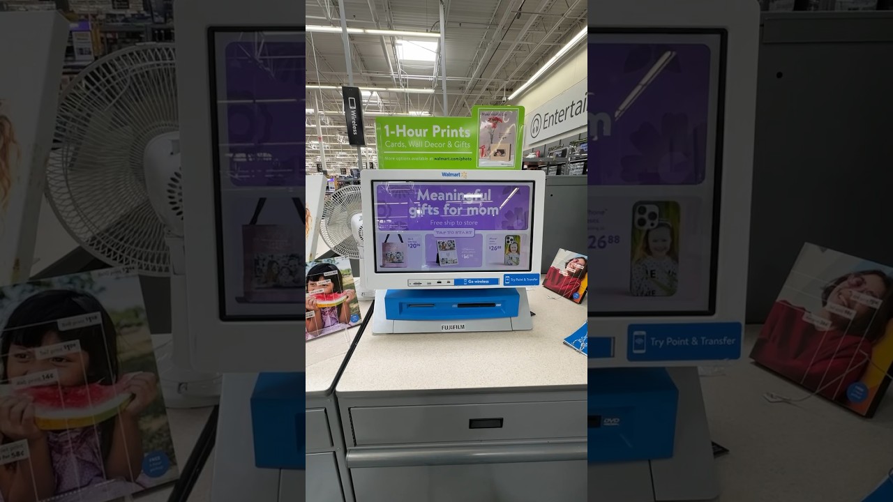 Photo Center @Walmart😮! #shorts