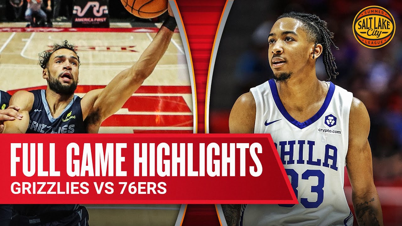 76ERS vs GRIZZLIES | SALT LAKE CITY SUMMER LEAGUE | FULL GAME HIGHLIGHTS | July 8, 2025