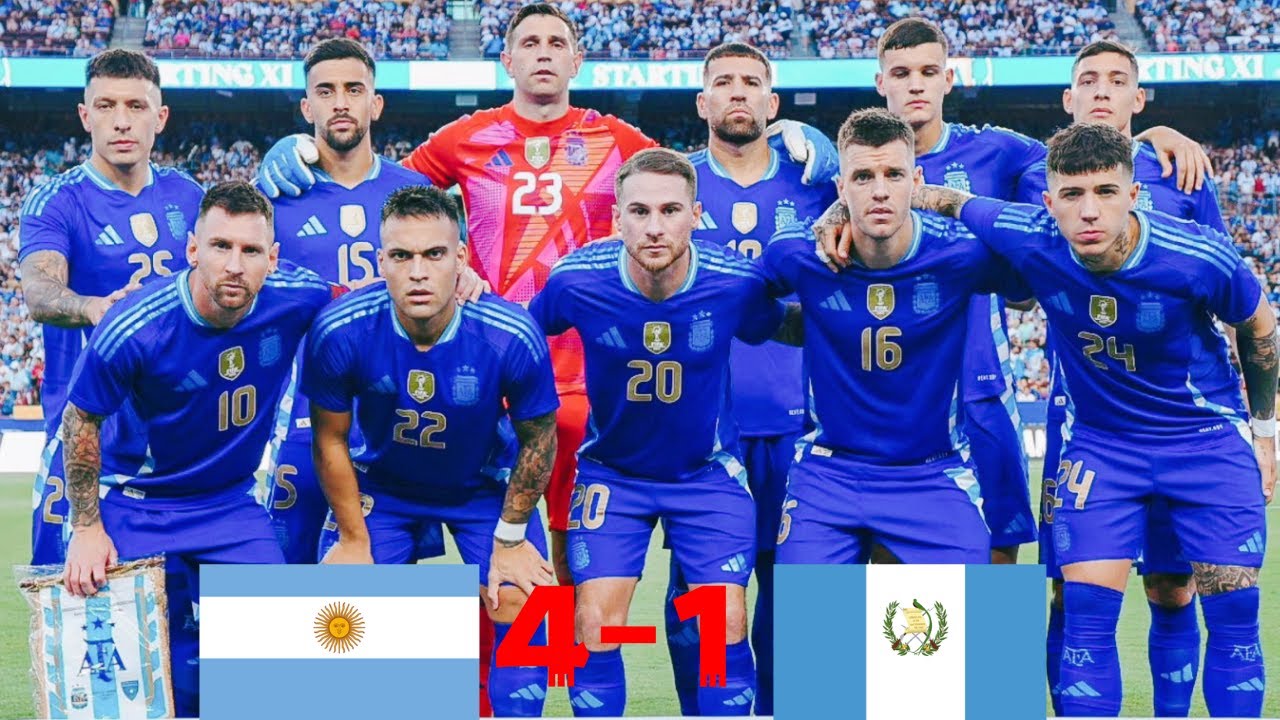 Argentina vs Guatemala | Full match | Amistoso Internacional