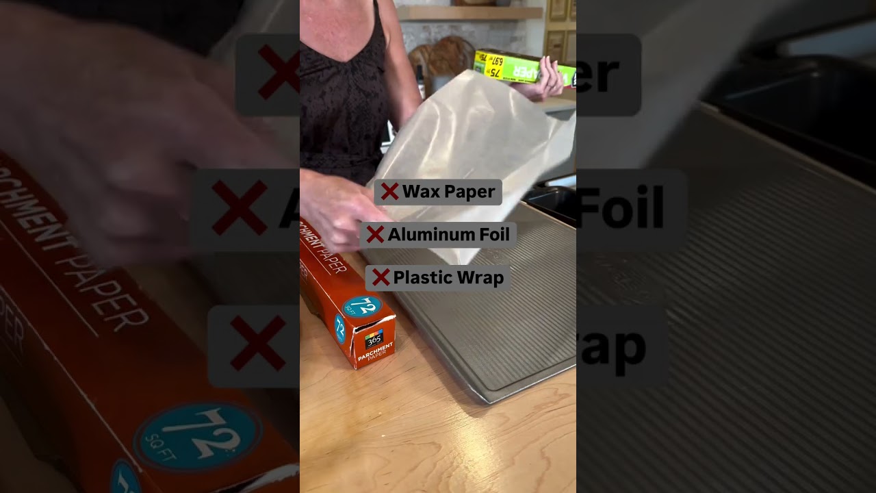 BE CAREFUL using parchment paper! #healthierhomesnation #nontoxichome