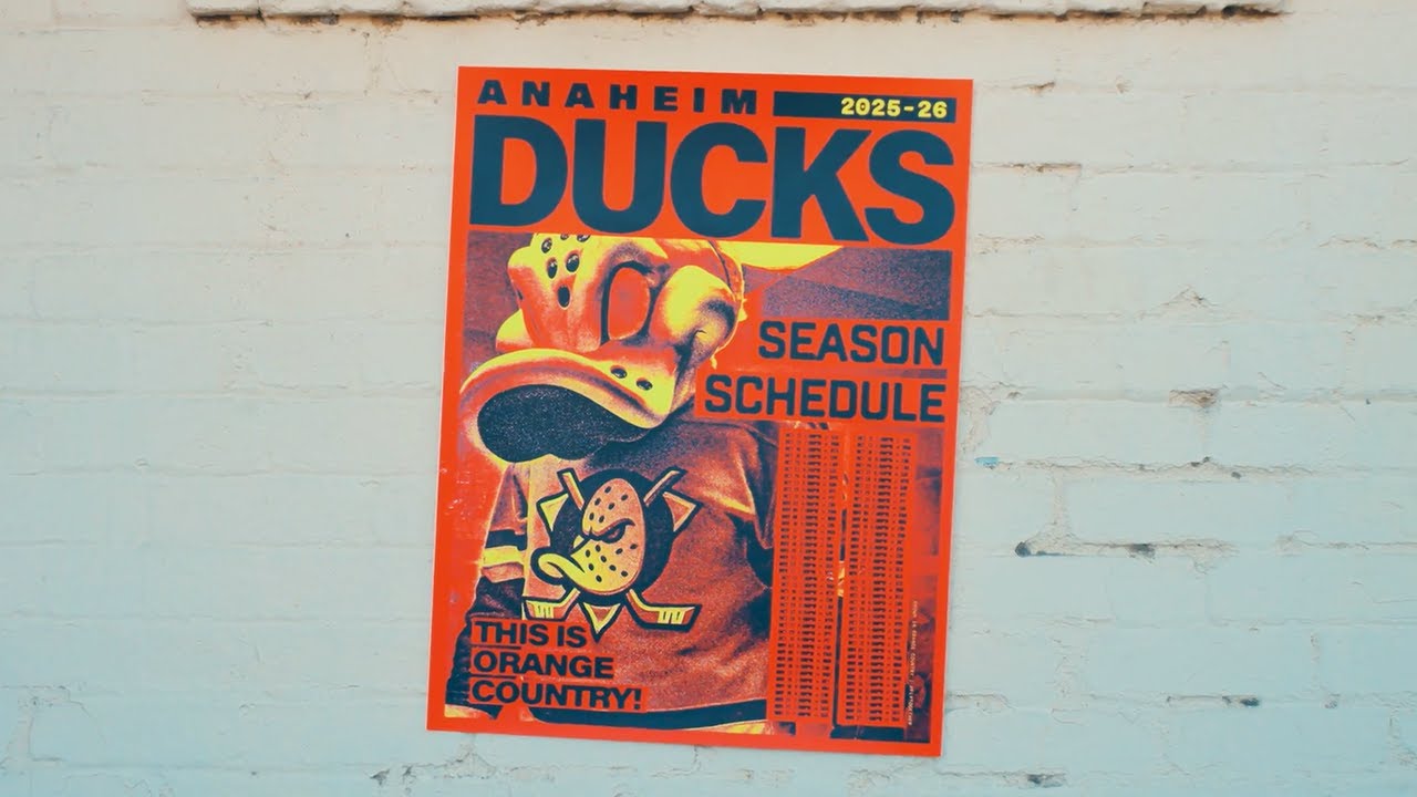 Ducks 2025-26 Schedule Release Video
