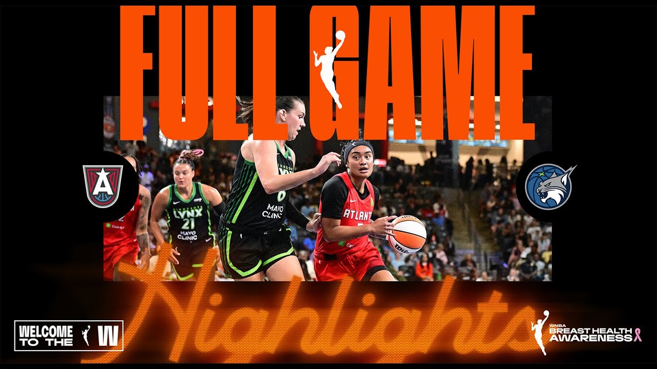 Minnesota Lynx vs. Atlanta Dream | FULL GAME HIGHLIGHTS | August 21, 2025