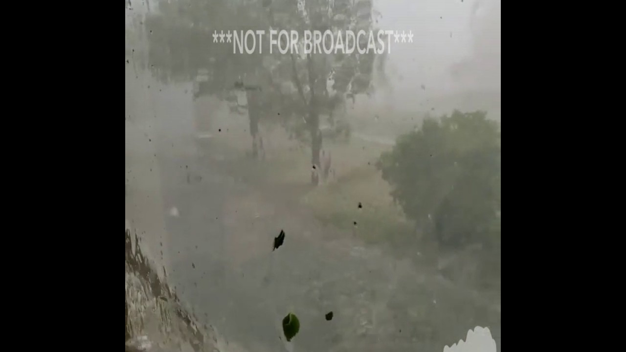 08-10-2017 Fort Collins, CO - Large & Damaging Hail