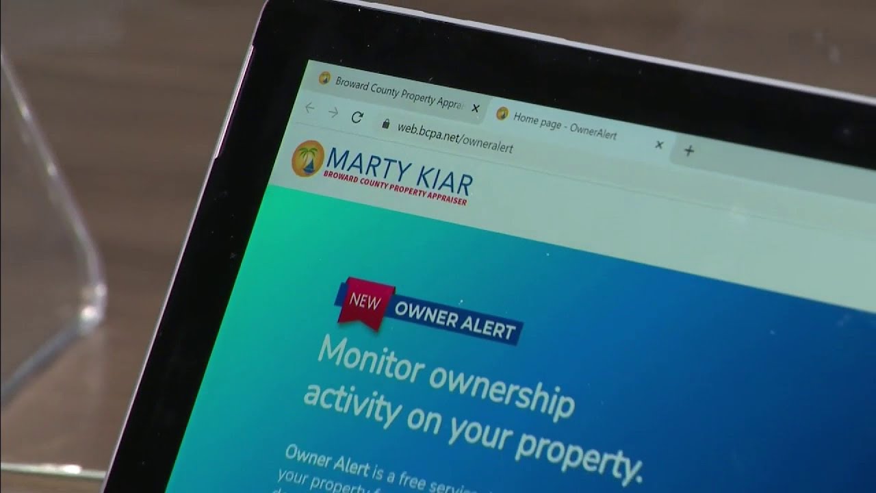 Broward property appraiser offers free program to prevent title fraud