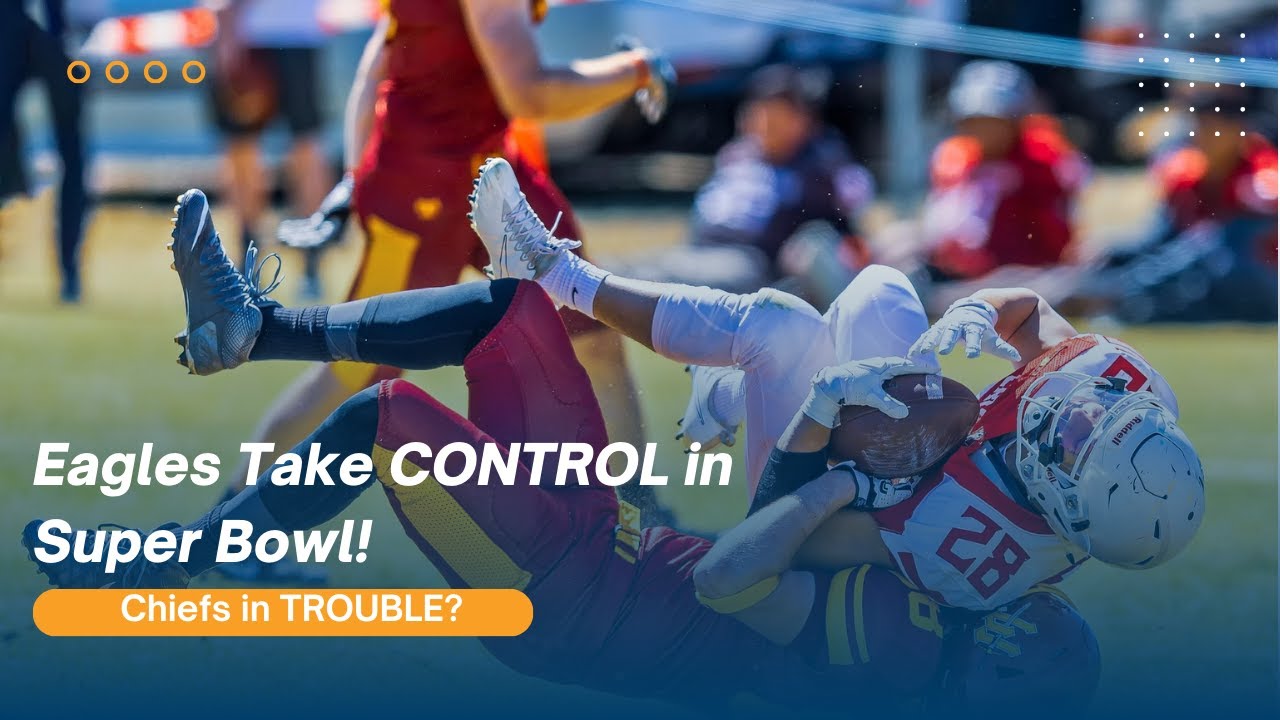 Eagles Take CONTROL in Super Bowl! Chiefs in TROUBLE? #EaglesVsChiefs #JalenHurts #PatrickMahomes