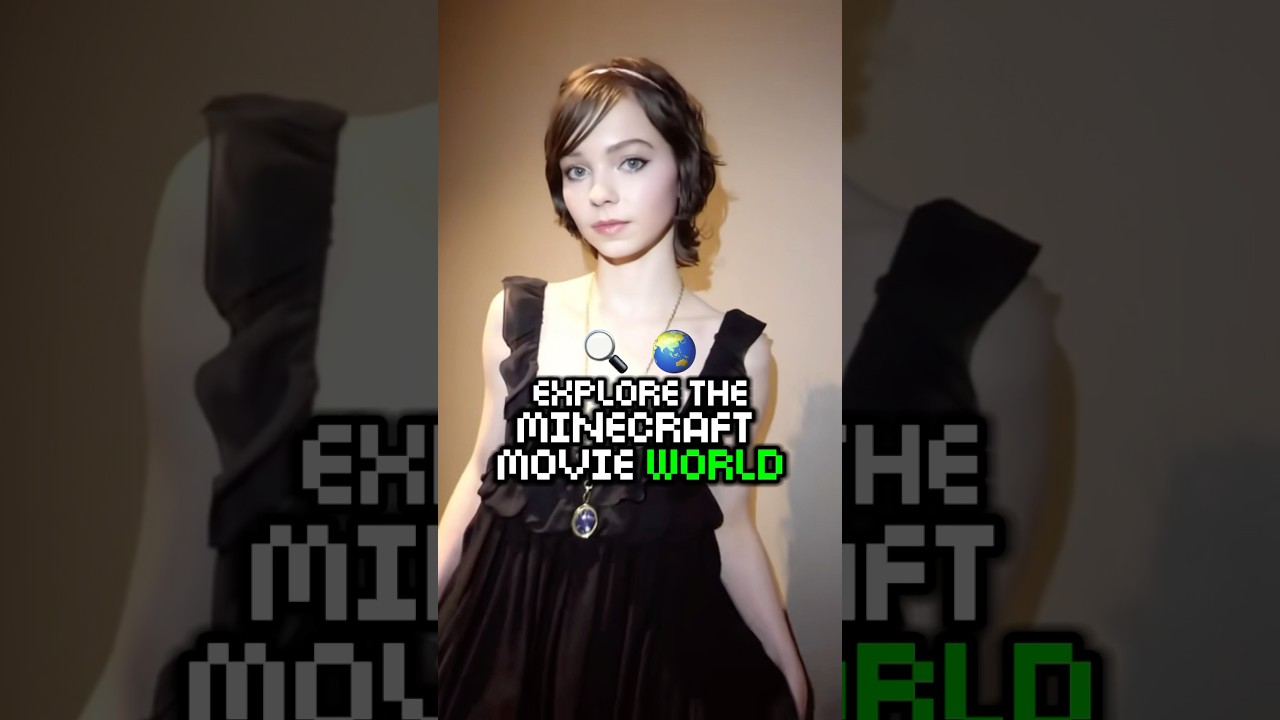 🏃How Long Would You Explore the Minecraft Movie World with Natalie?