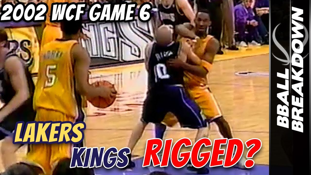 What REALLY Happened In Game 6 Lakers vs Kings 2002 WCF Finals