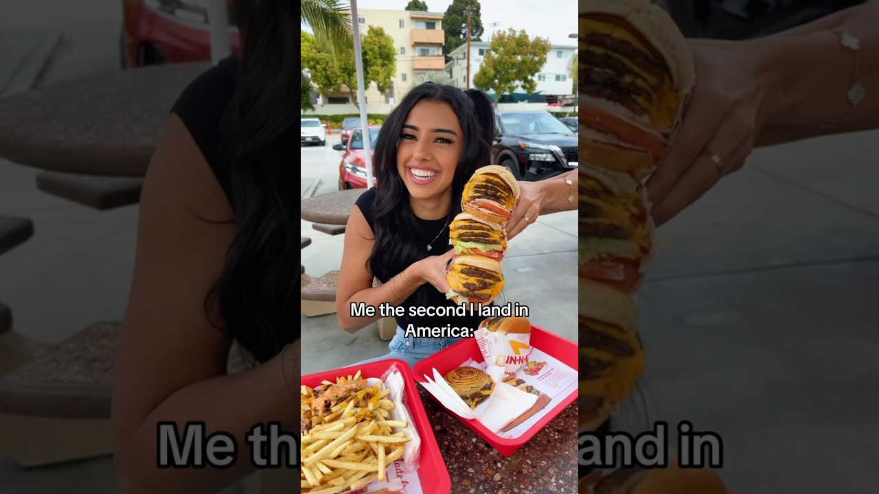 3 4X4’s @ IN N OUT #food #shorts #eating #innout