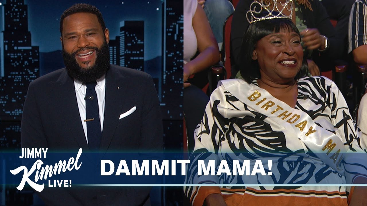 Guest Host Anthony Anderson Celebrates Mama Doris’ Birthday & the Legendary Glynn Turman Stops By!