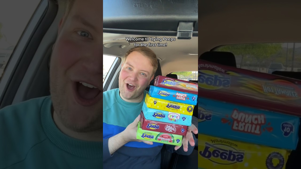 Trying Peeps For The First Time!