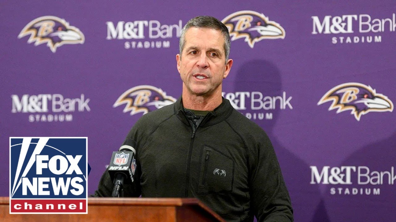 Ravens coach laughs off reporter's anti-Trump question