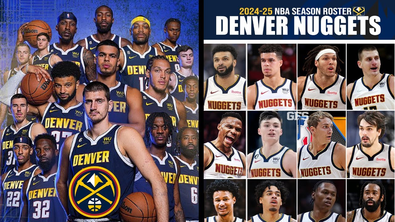 2024-25 Denver Nuggets Roster - Starting Lineups