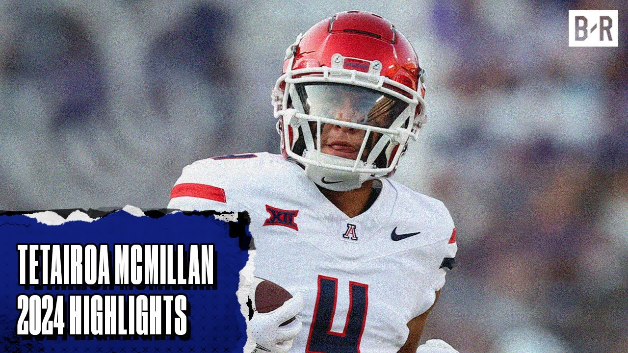 The Next Elite WR in the NFL? | Tetairoa McMillan 2024 Arizona Highlights
