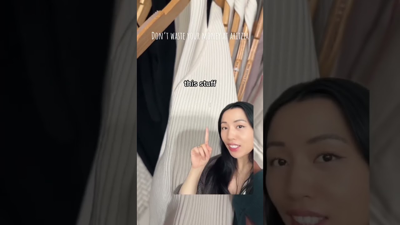 Stop wasting your money at Aritzia! Avoid their ribbed fabric 🛑