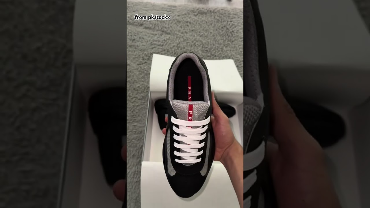 Would you wear these prada shoes? #shorts #sneakers