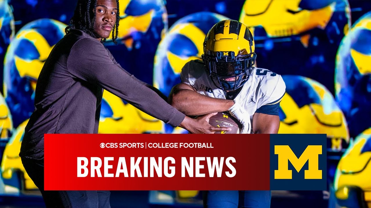 5-star RB Savion Hiter commits to Michigan | No. 1 RB  | Instant Reaction