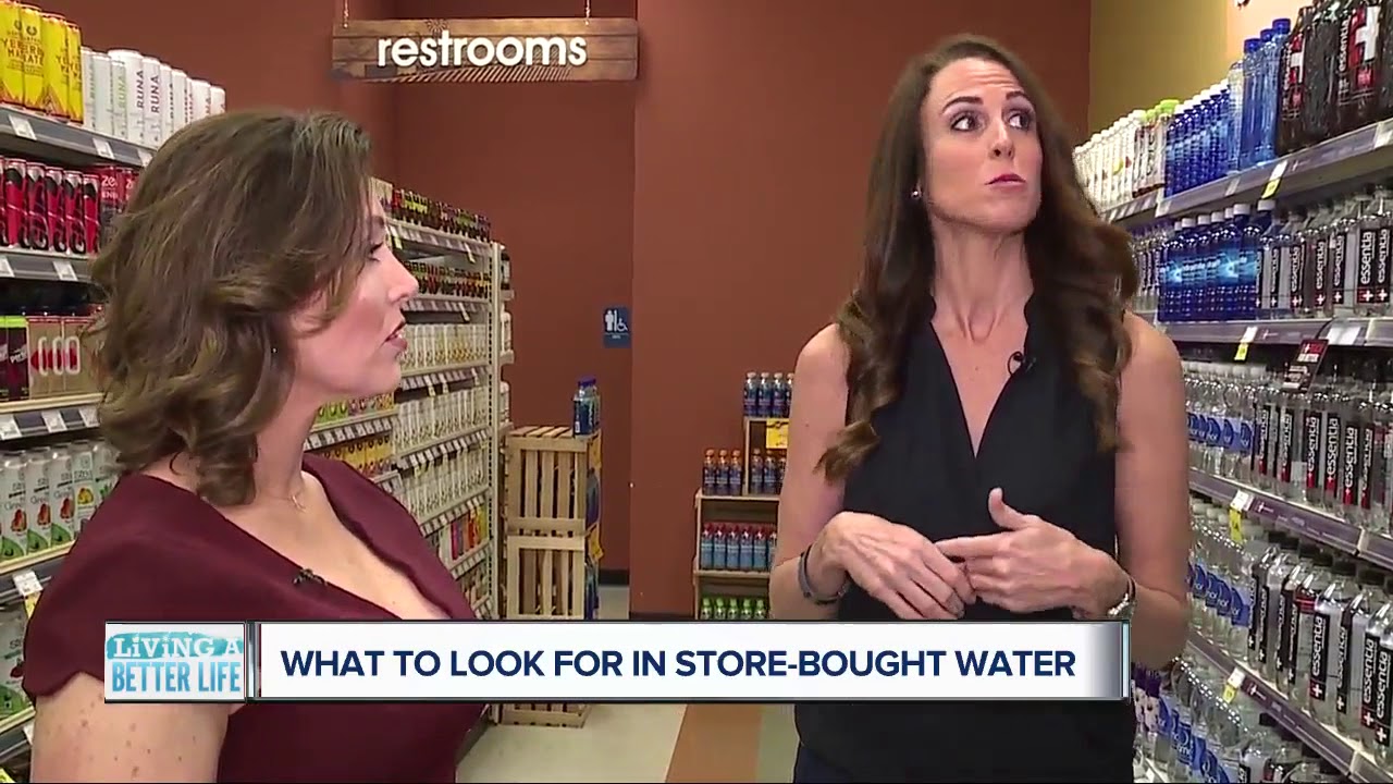 From Alkaline water to spring water, what’s the healthiest water to buy in the store?