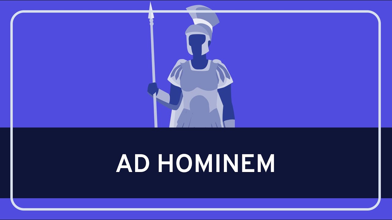 CRITICAL THINKING - Fallacies: Ad Hominem [HD]
