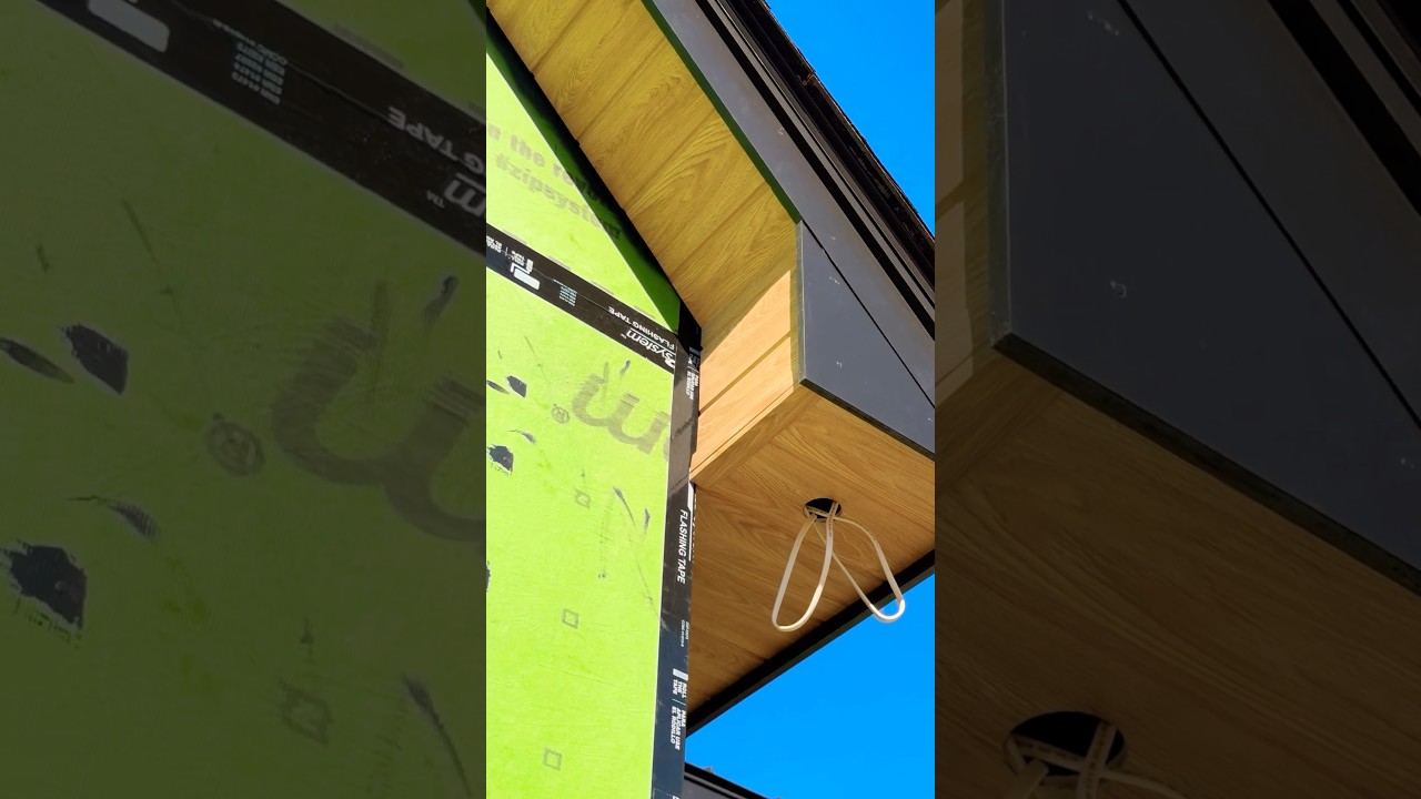 How to install CHAMCLAD soffit #gotitcoach #soffit #woodworking
