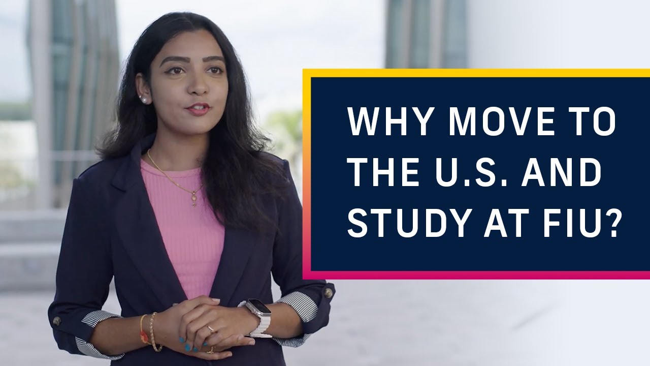 International Students Experience at Florida International University in Miami.