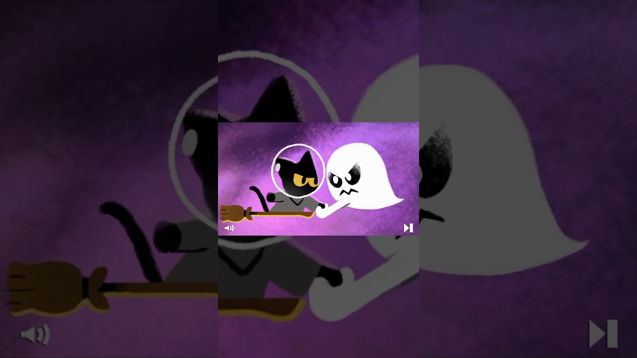 The Google Doodle Lore: Magic Cat Academy 3!
