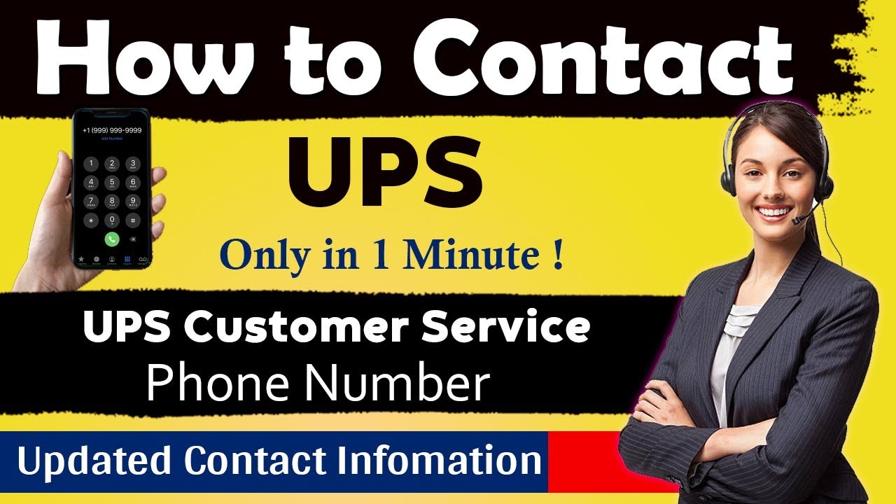 UPS Customer Service Number | UPS Phone Number | UPS Contact Number