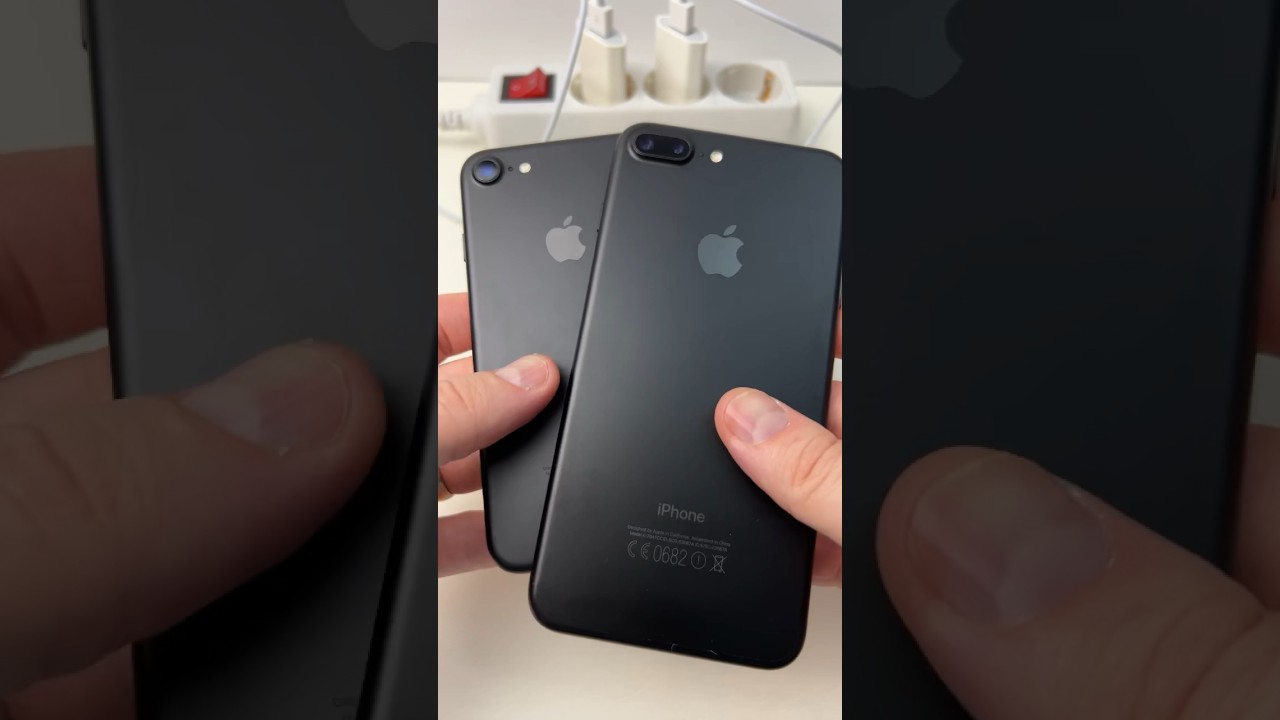 iPhone 7 Vs 7 Plus Power Speed Test 2024 🆚