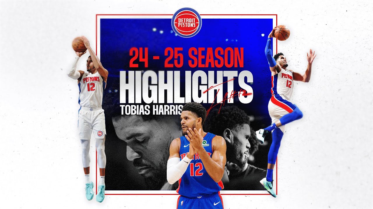 Tobias Harris 2024-25 Season Highlights | Detroit Pistons #nba #detroitpistons #pistons