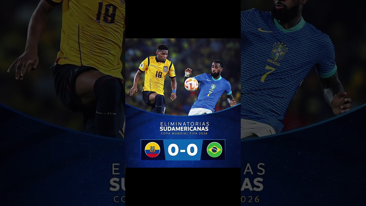 #South America World Cup 2026 qualification #match results and standings #Brazil #Argentina #Messi