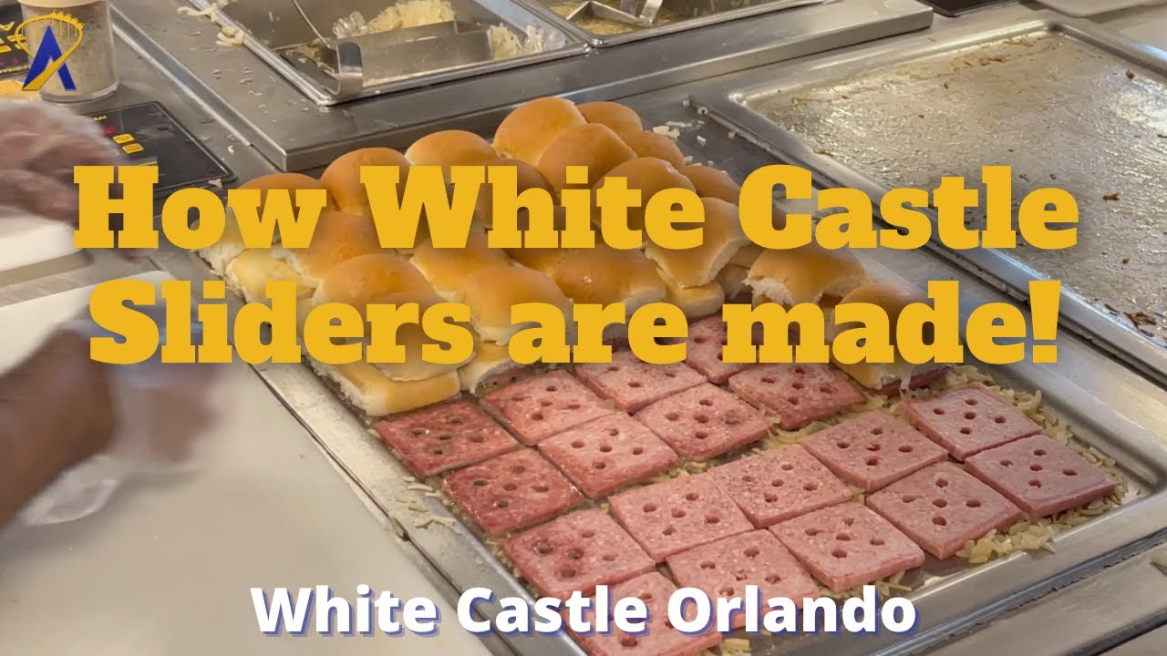 How White Castle Hamburger Sliders Are Made