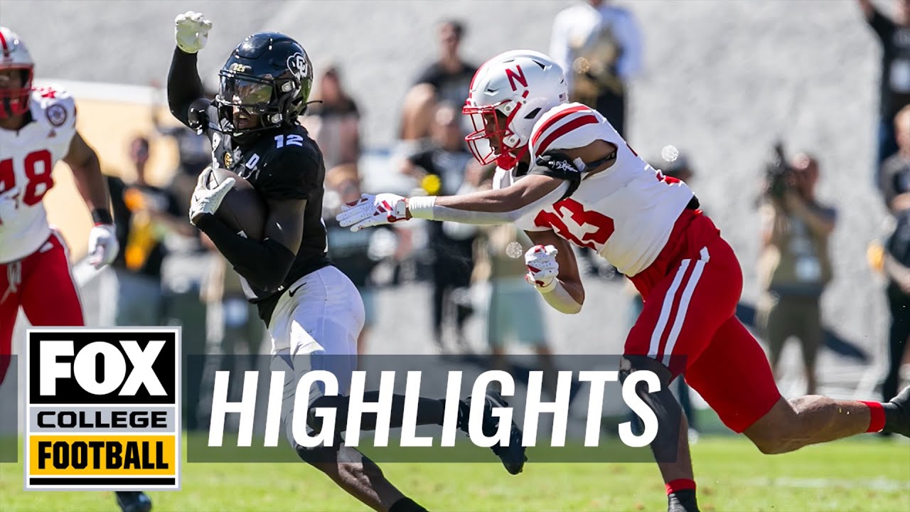 Nebraska Cornhuskers vs. No. 22 Colorado Buffaloes Highlights | CFB on FOX