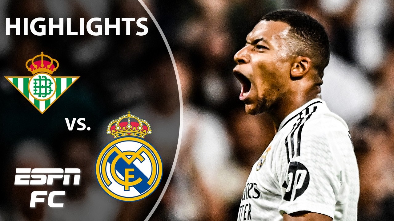 THE WAIT IS OVER 🙌 Real Betis vs. Real Madrid | LALIGA Highlights | ESPN FC