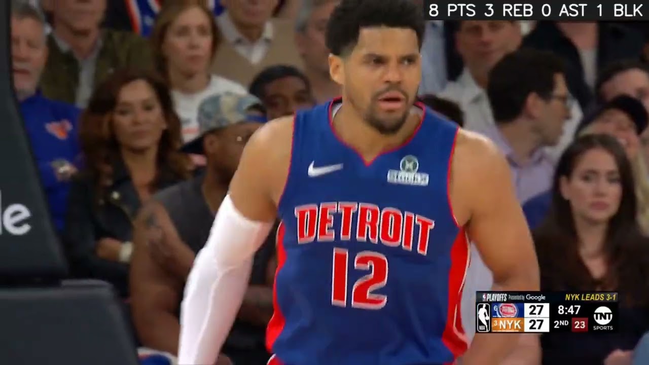 TOBIAS HARRIS vs NEW YORK KNICKS | 17 PTS 8 REB 2 AST 4 BLK 2 STL | NBA PLAYOFFS Highlights 04-29-20
