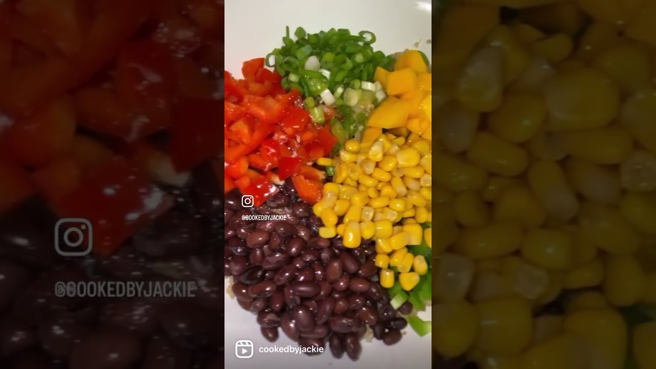 Southwestern Quinoa Salad #cooking #recipe #cookingchannel #shorts #salad #quinoa #recipes #food