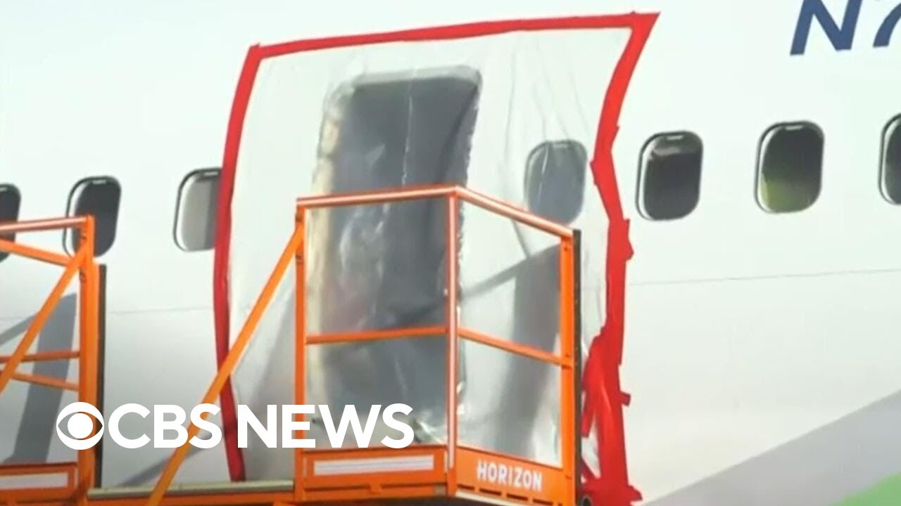Multiple system failures led to door plug flying off Alaska Airlines flight, NTSB says