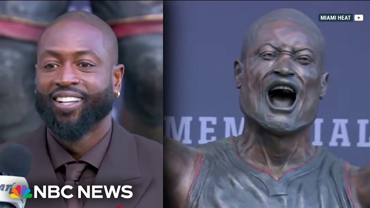 Dwyane Wade statue brings celebration and criticism
